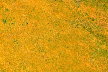 A background with the structure of a very old rock from over 1 billion years ago - rock covered with moss