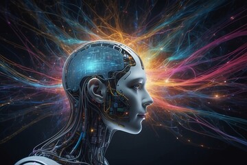 Cybernetic Fusion: The Birth of Artificial Intelligence