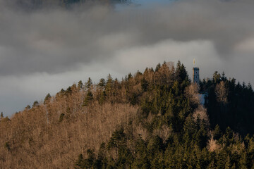 Blick zum Haberer-Turm, Bad Peterstal-Griesbach, Schwarzwald