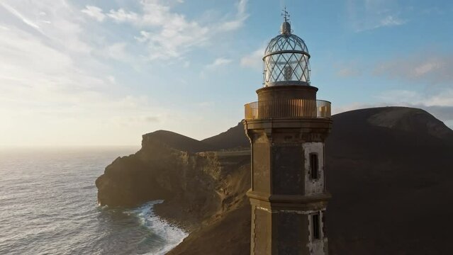 Lighthouse of Ponta dos Capelinhos, Faial Island, Azores
