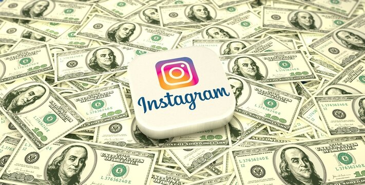 Instagram, free photo and video sharing app on social media. Social Media Image.
