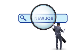 Concept of online search for new vacancies