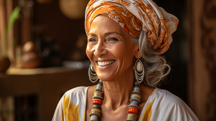 Egypt woman in her 70s