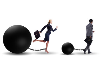 Concept of inequality between women and men