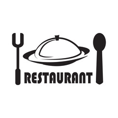 restaurant icon logo vector design template