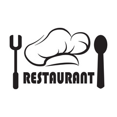 restaurant icon logo vector design template