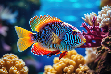 Tropical Fish Flourish in the Depths of the Sea