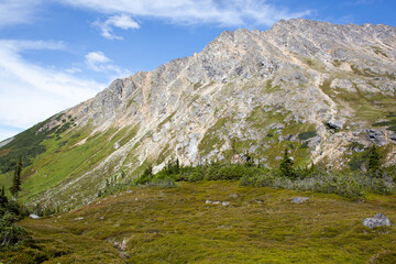 Fototapeta na wymiar Upper Dewey Lake Area Landscape With A Mountain
