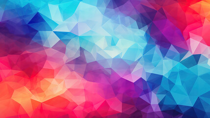Fototapeta premium dynamic polygon background colour