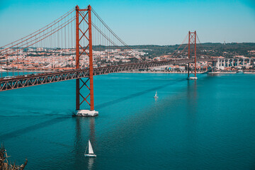 Brücke des 25. April Lissabon - Portugal