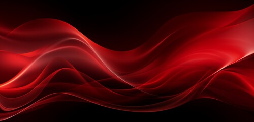 Red background, abstract.