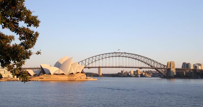 View Of Sydney Harbour Bridge and Opera House