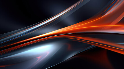 Design a futuristic abstract background with metallic - obrazy, fototapety, plakaty