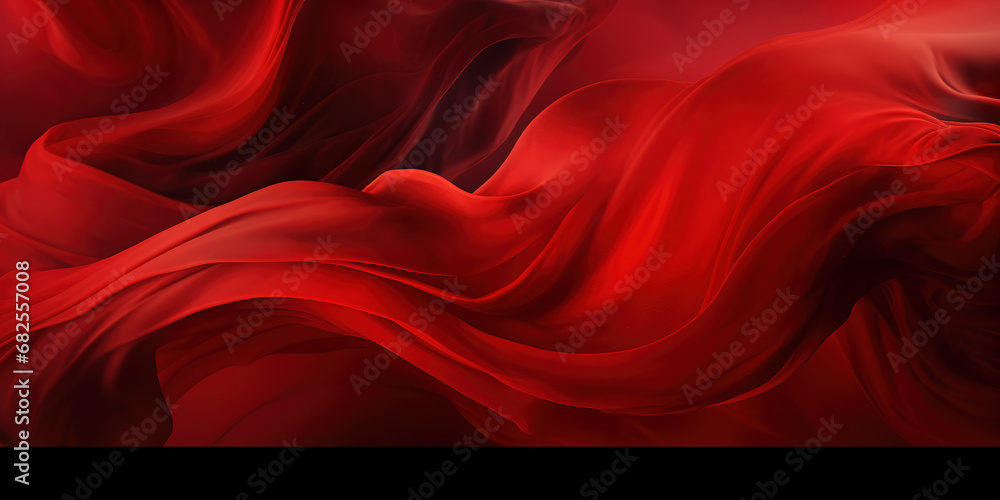 Wall mural abstract red painting color background b