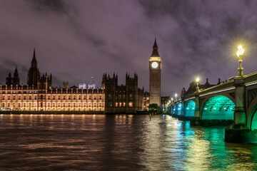 In the city center old town of London