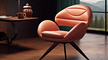 8k modern sofa chair set UHD wallpaper