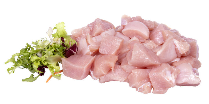 filet z kurczaka kostka,  cubed chicken fillet