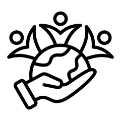 Social Responsibility Icon