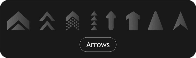Set of flat icons, signs, arrow symbols for interface design, web design, applications, presentations and much more. Download button design elements collection. Download sign set. Load icons set