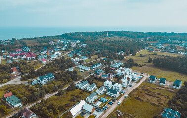 Baltic Sea Jastrzebia Gora - View from a drone