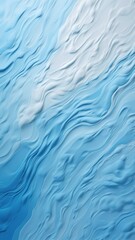 A frosty blue and white epoxy wall texture, cool and refreshing - obrazy, fototapety, plakaty