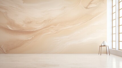 Sandy beige epoxy wall texture, reminiscent of a tranquil beach.