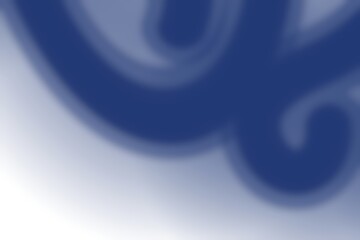 Abstract blurred background image of blue color gradient used as an illustration. Designing posters or advertisements.
