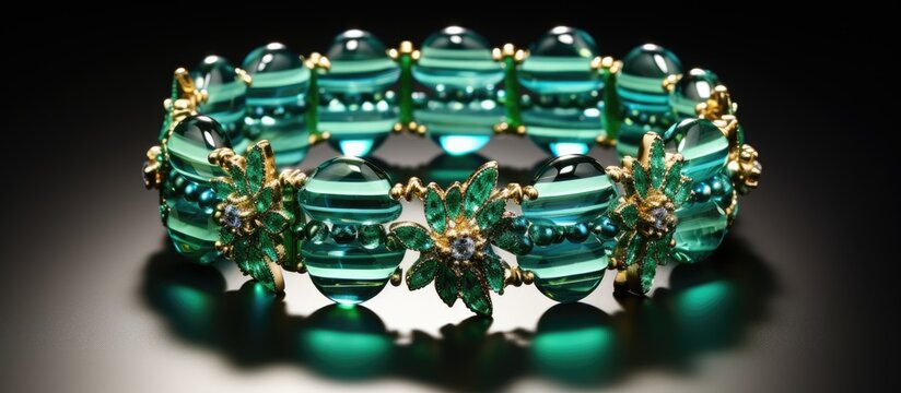 In the world of fashion, a stunning handmade beaded bracelet is the go-to accessory for those looking to impress. This costume jewelry piece exudes elegance and uniqueness, making it a must-have