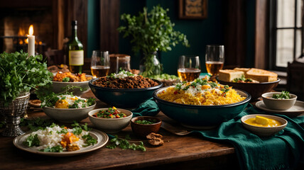 Festive Feast: A Traditional Spread