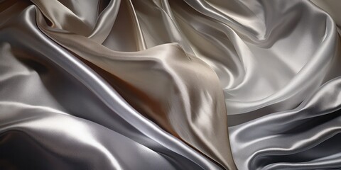 Fototapeta premium Satin These items would evoke different textures, appearances, or sensations--suede and satin representing textures