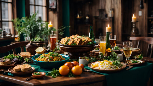 Feast of Flavors - A Traditional Irish Spread