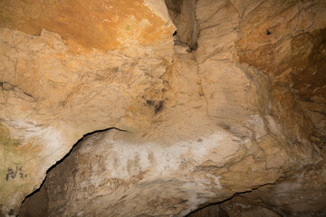 Speleology. The Bacho Kiro cave, Dryanovo, Bulgaria.