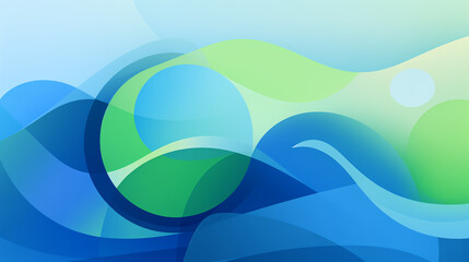 abstract background with waves