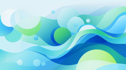 abstract background with circles