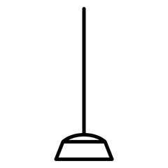 icon broom high quality black style pixel perfect