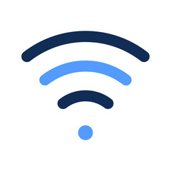 wifi outline color icon