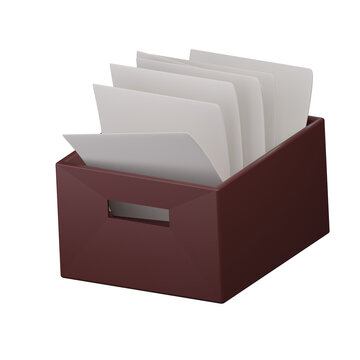 Binder 3d Icon Illustration