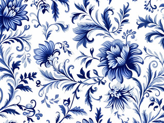 Seamless printing pattern design, printing pattern for clothing, printing texture for all over printing, ai generated photo