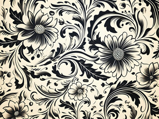 Seamless printing pattern design, printing pattern for clothing, printing texture for all over printing, ai generated photo