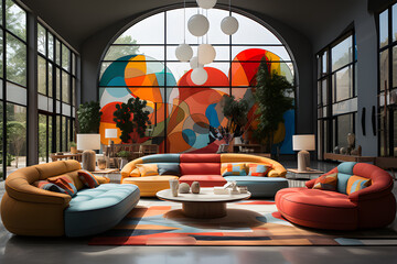 Contemporary Architectural Residence, generative AI