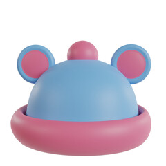 Baby and newborn 3d render icon clipart 