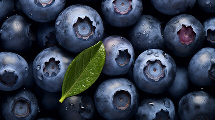 background of the fresh blueberries fresh fruit