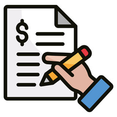 Business Proposal Icon Element For Design