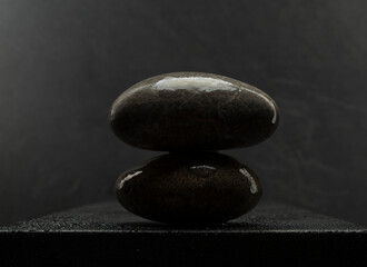 zen stones for product presentation podium