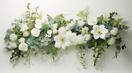 bouquet of white flowers