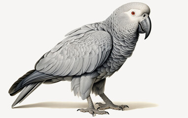 Obraz premium African Grey Parrot