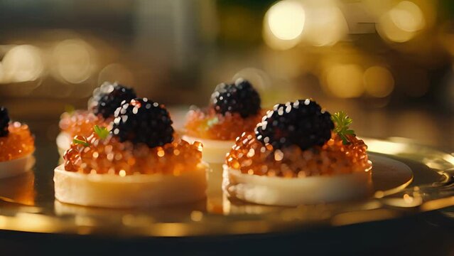 Sublime decadence fills the air, as the privileged few savor caviar and delicacies, their senses enraptured by an afternoon of pure bliss.