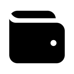 wallet glyph icon