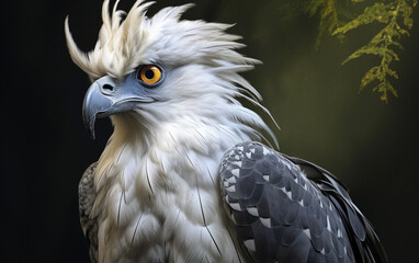 Fototapeta premium AHarpy Eagle bird HD Photo