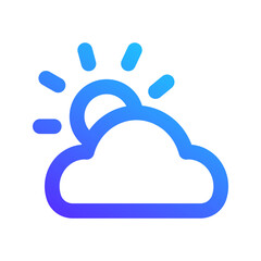 weather gradient icon